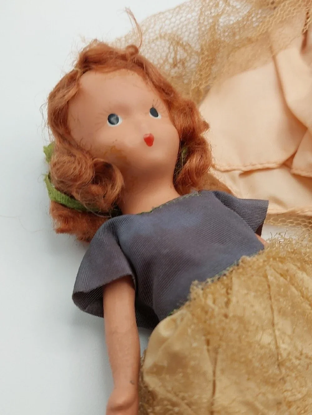 NANCY ANN STORYBOOK LOT 4 Doll Set - Little Red RIDING HOOD VINTAGE